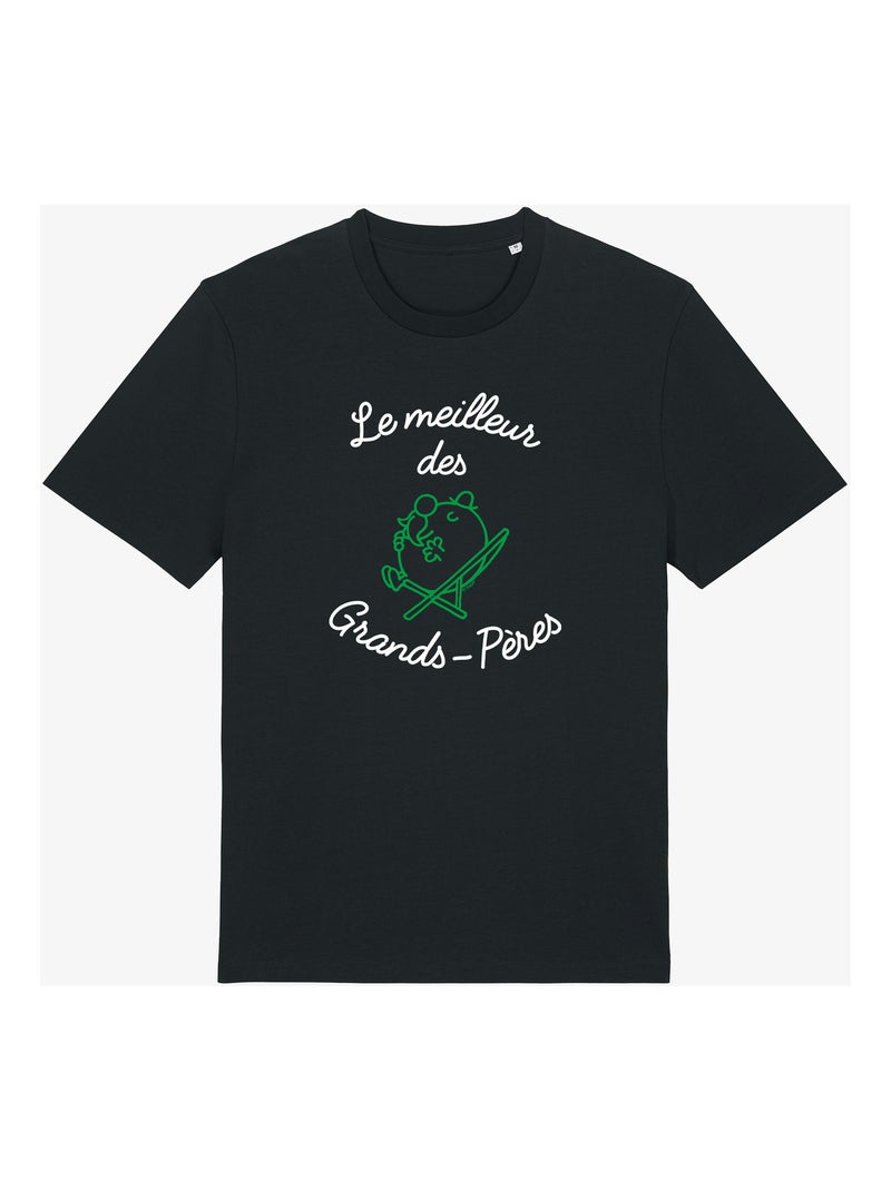 T-shirt Man - LE MEILLEUR DES GRANDS-PÈRES Zwart - Kiabi