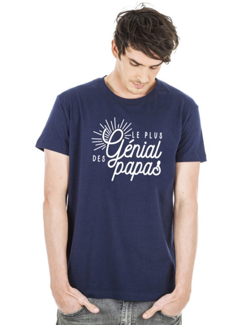 T-shirt Man - LE PLUS GÉNIAL DES PAPAS - Kiabi T-shirt Man - LE PLUS GÉNIAL DES PAPAS - Kiabi