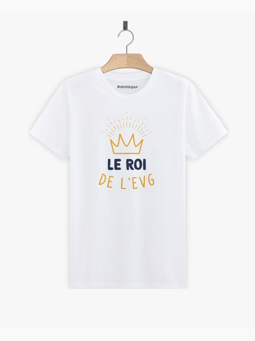 T-shirt Man - LE ROI DE L'EVG - Kiabi T-shirt Man - LE ROI DE L'EVG - Kiabi