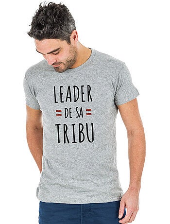 T-shirt Man - LEADER DE SA TRIBU