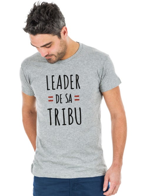 T-shirt Man - LEADER DE SA TRIBU - Kiabi T-shirt Man - LEADER DE SA TRIBU - Kiabi