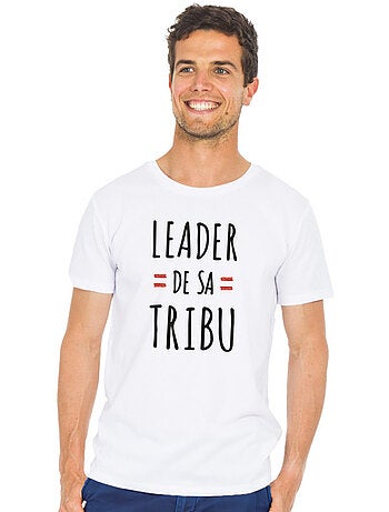T-shirt Man - LEADER DE SA TRIBU