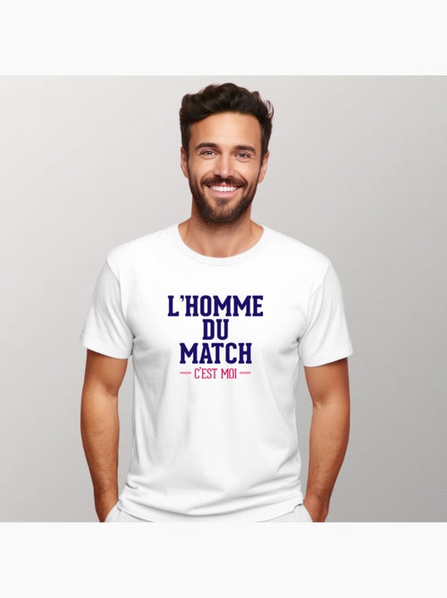 T-shirt Man - L'HOMME DU MATCH C'EST MOI - Kiabi T-shirt Man - L'HOMME DU MATCH C'EST MOI - Kiabi