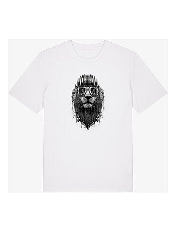 T-shirt man - lion rider
