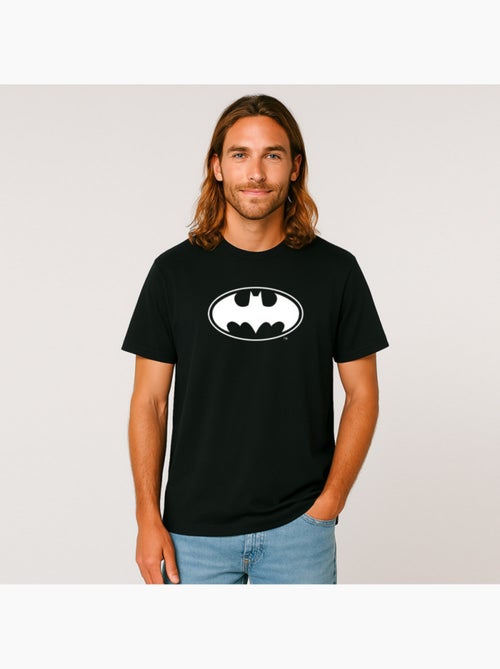 T-shirt Man - LOGO BATMAN WHITE - Kiabi
