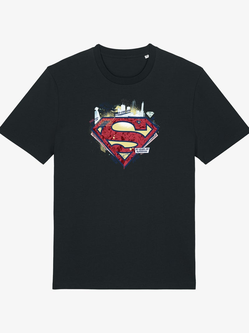 T-shirt Man - LOGO SUPERMAN 1 Zwart - Kiabi
