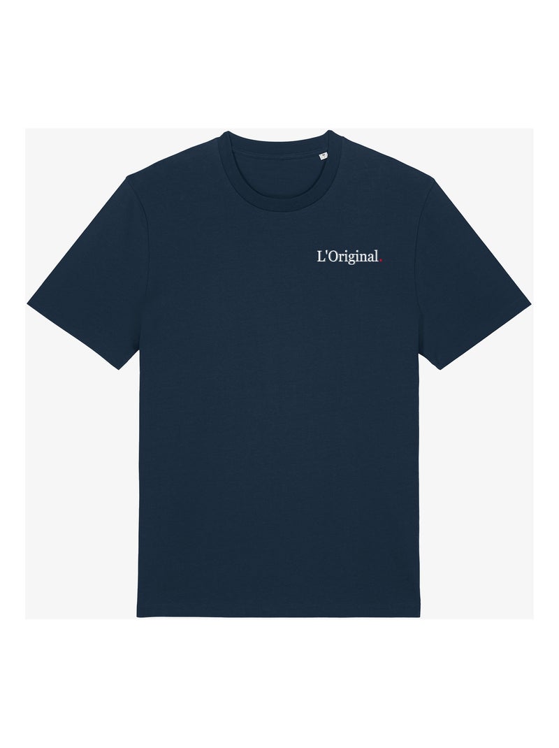 T-shirt Man - L'ORIGINAL CŒUR Marineblauw - Kiabi