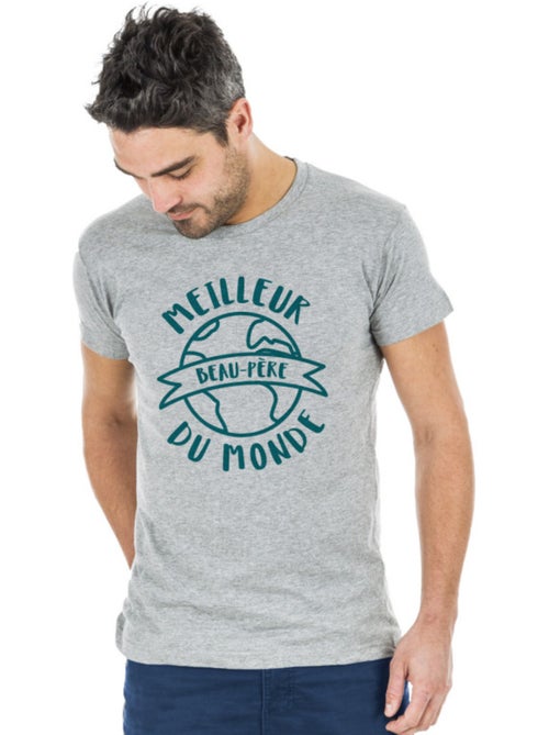 T-shirt Man - MEILLEUR BEAU PÈRE DU MONDE - Kiabi T-shirt Man - MEILLEUR BEAU PÈRE DU MONDE - Kiabi