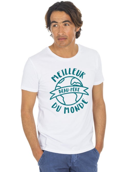 T-shirt Man - MEILLEUR BEAU PÈRE DU MONDE - Kiabi T-shirt Man - MEILLEUR BEAU PÈRE DU MONDE - Kiabi