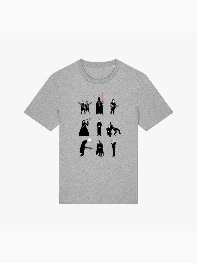 T-shirt Man - MEN IN BLACK Gemêleerd grijs - Kiabi