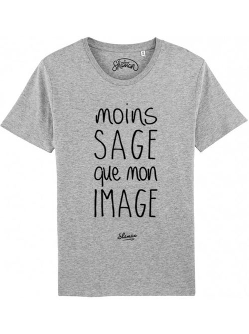 T-shirt Man - MOINS SAGE QUE MON IMAGE - Kiabi T-shirt Man - MOINS SAGE QUE MON IMAGE - Kiabi