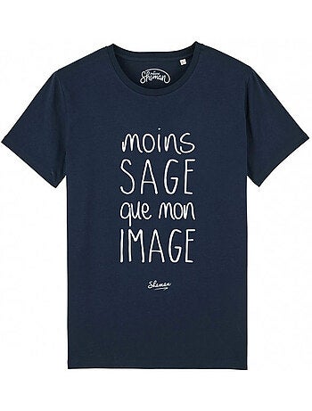 T-shirt Man - MOINS SAGE QUE MON IMAGE