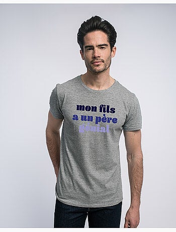 T-shirt Man - MON FILS A UN PÈRE GÉNIAL