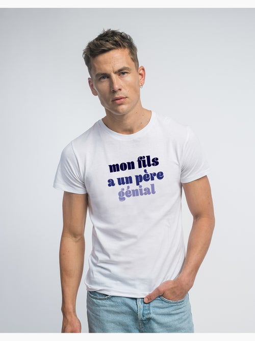 T-shirt Man - MON FILS A UN PÈRE GÉNIAL - Kiabi T-shirt Man - MON FILS A UN PÈRE GÉNIAL - Kiabi
