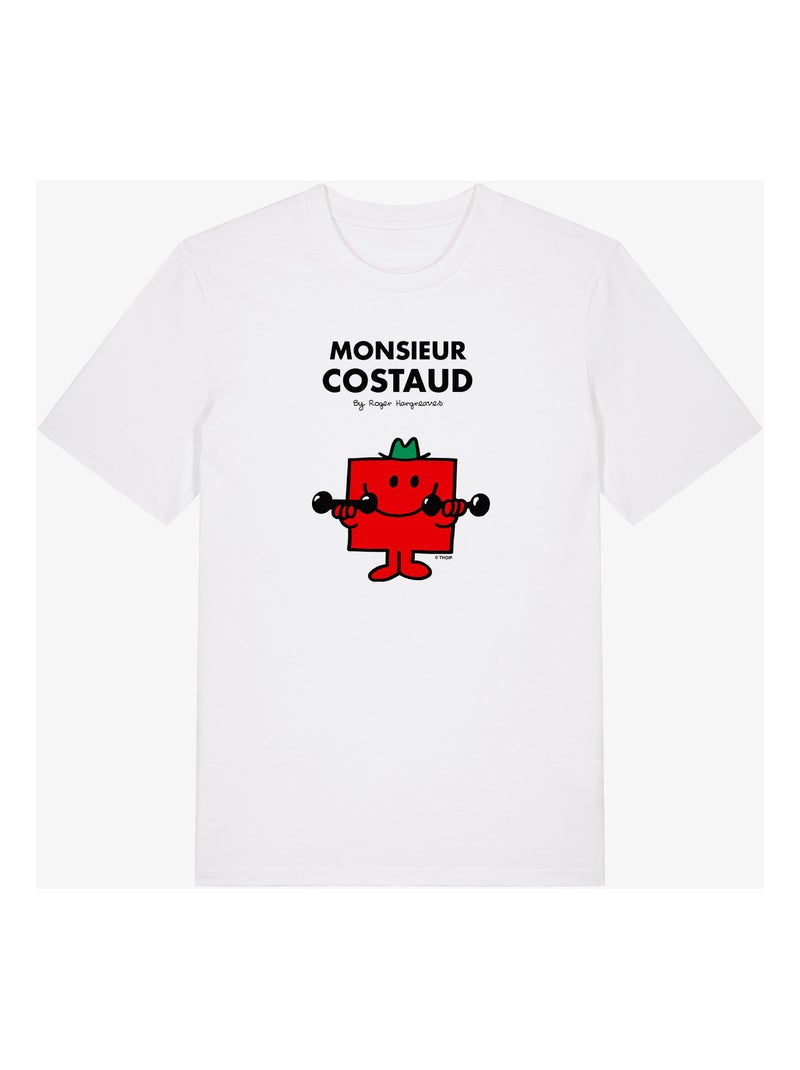 T-shirt Man - MONSIEUR COSTAUD Wit - Kiabi