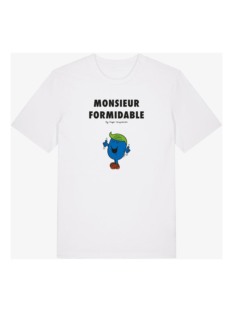 T-shirt Man - MONSIEUR FORMIDABLE Wit - Kiabi