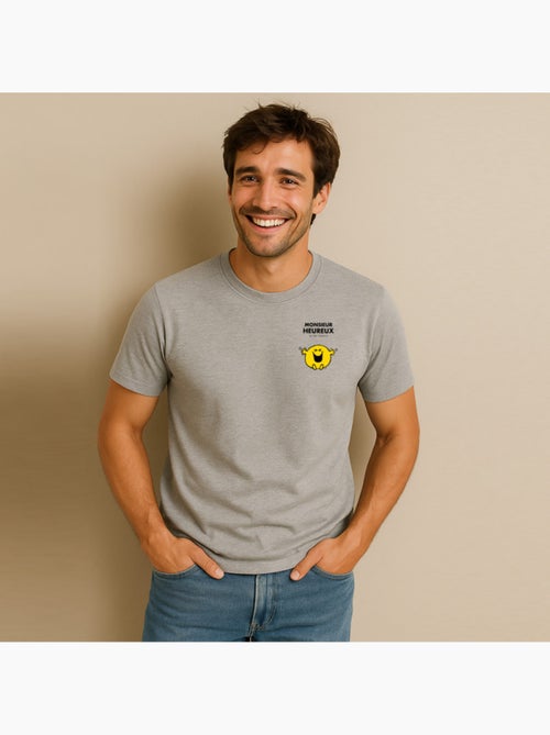 T-shirt Man - MONSIEUR HEUREUX CŒUR - Kiabi T-shirt Man - MONSIEUR HEUREUX CŒUR - Kiabi