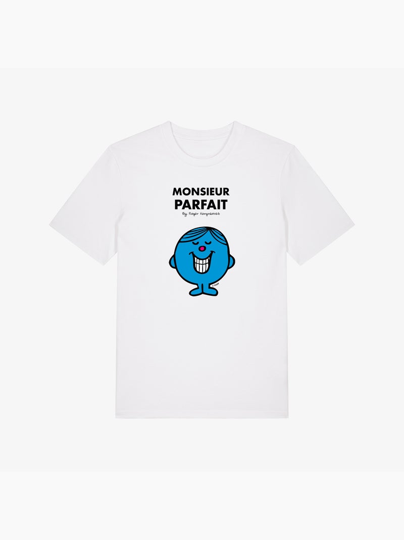 T-shirt Man - MONSIEUR PARFAIT Wit - Kiabi