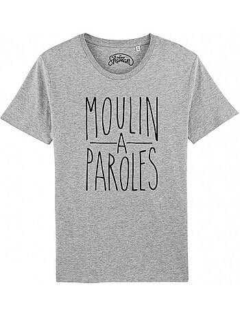 T-shirt man - moulin a paroles