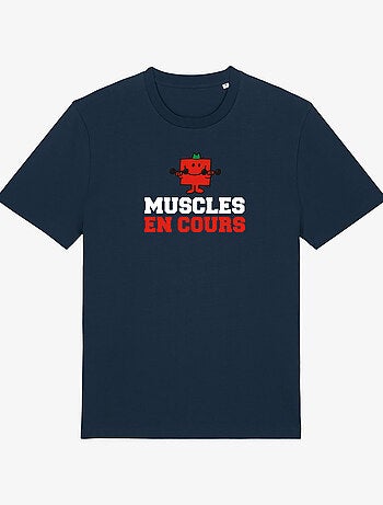 T-shirt Man - MUSCLES EN COURS