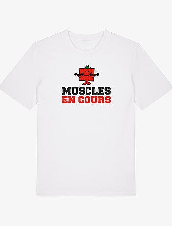 T-shirt Man - MUSCLES EN COURS
