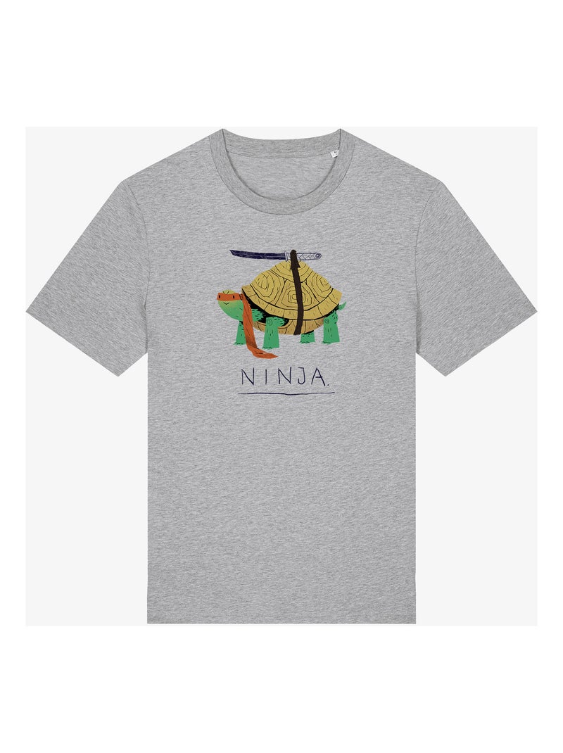 T-shirt Man - NINJA TURTLE Gemêleerd grijs - Kiabi