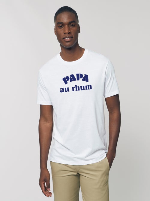 T-shirt Man - PAPA AU RHUM WAF - Kiabi T-shirt Man - PAPA AU RHUM WAF - Kiabi