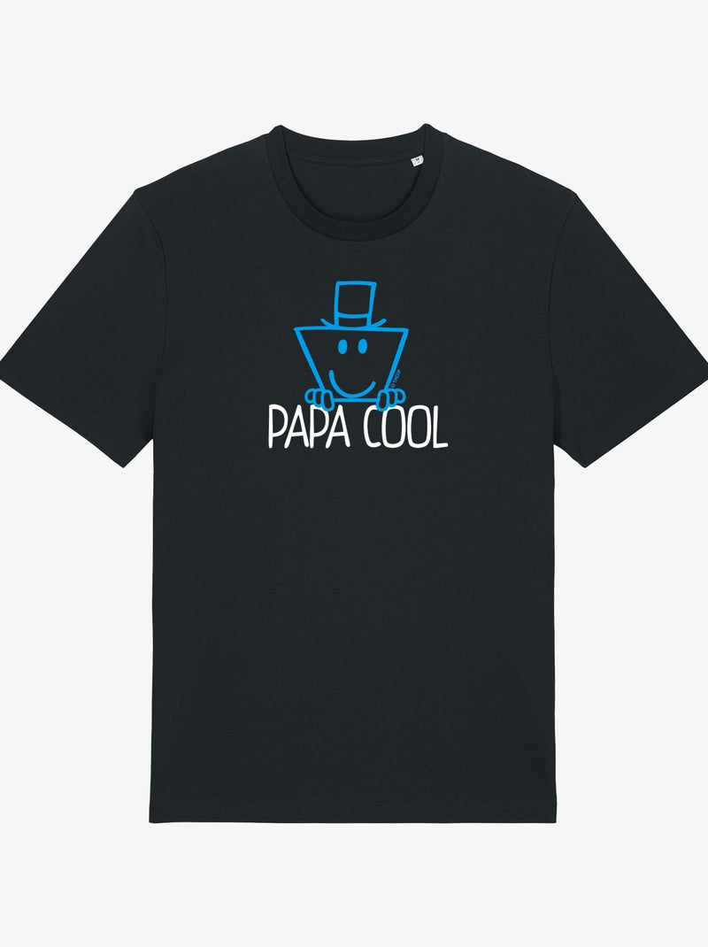 T-shirt Man - PAPA COOL Zwart - Kiabi