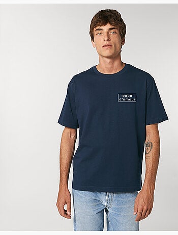 T-shirt man - papa d amour cadre