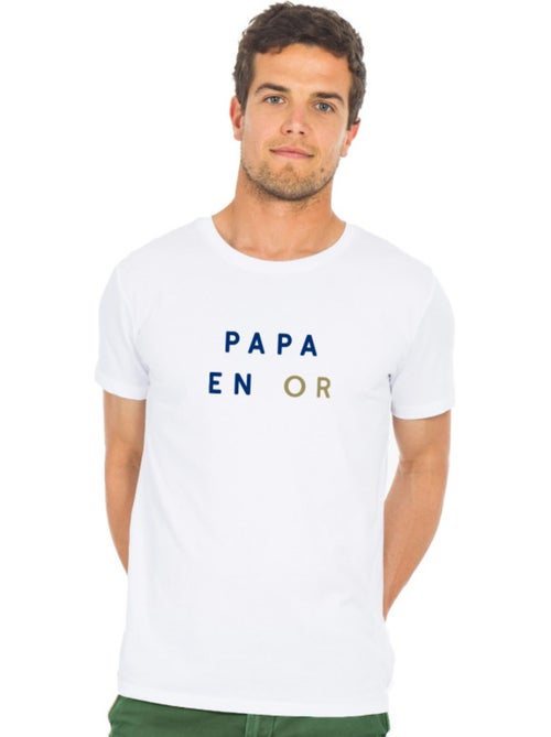 T-shirt Man - PAPA EN OR 2 WAF - Kiabi T-shirt Man - PAPA EN OR 2 WAF - Kiabi