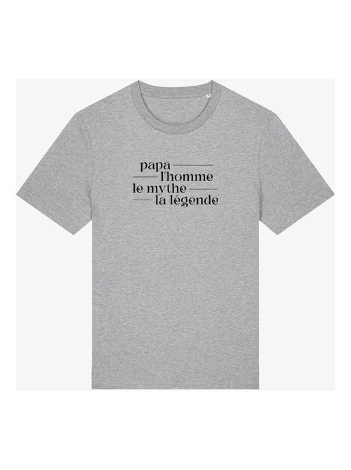 T-shirt Man - PAPA MYTHE LEGENDE - Kiabi T-shirt Man - PAPA MYTHE LEGENDE - Kiabi