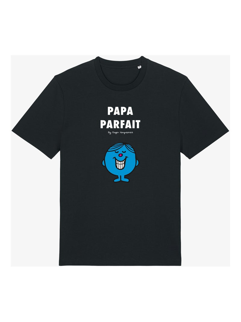 T-shirt Man - PAPA PARFAIT 2 Zwart - Kiabi