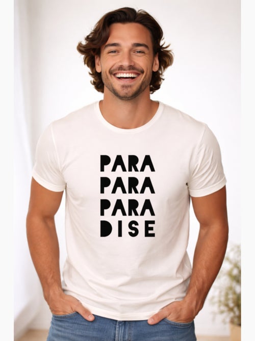 T-shirt Man - PARA PARA PARA DISE - Kiabi