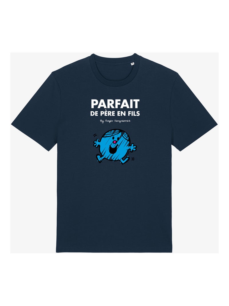 T-shirt Man - PARFAIT DE PÈRE EN FILS Marineblauw - Kiabi