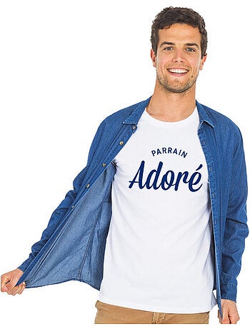 T-shirt Man - PARRAIN ADORÉ 2 WAF