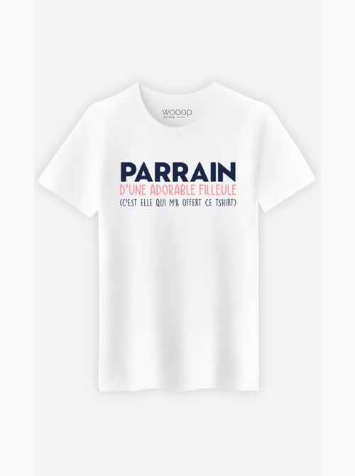 T-shirt Man - PARRAIN D'UNE ADORABLE FILLEULE - Kiabi T-shirt Man - PARRAIN D'UNE ADORABLE FILLEULE - Kiabi