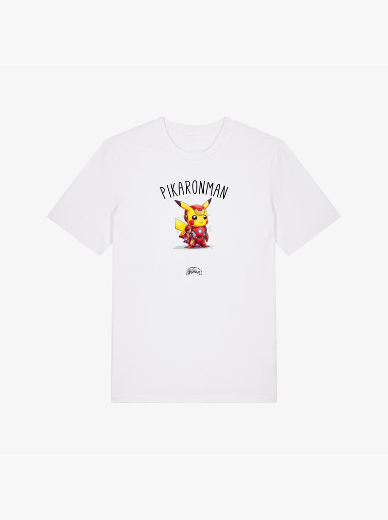 T-shirt Man - PIKARONMAN Wit - Kiabi