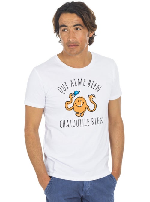 T-shirt Man - QUI AIME BIEN CHATOUILLE BIEN - Kiabi T-shirt Man - QUI AIME BIEN CHATOUILLE BIEN - Kiabi