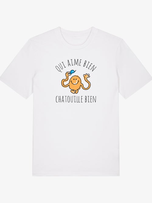 T-shirt Man - QUI AIME BIEN CHATOUILLE BIEN - Kiabi T-shirt Man - QUI AIME BIEN CHATOUILLE BIEN - Kiabi