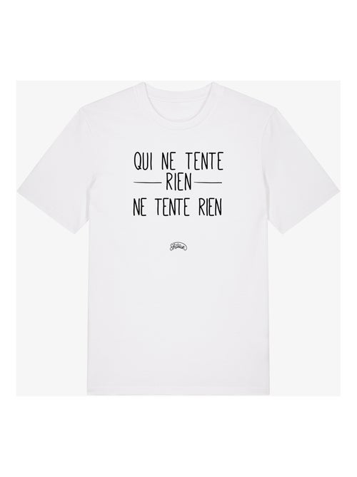T-shirt Man - QUI NE TENTE RIEN NE TENTE RIEN - Kiabi T-shirt Man - QUI NE TENTE RIEN NE TENTE RIEN - Kiabi