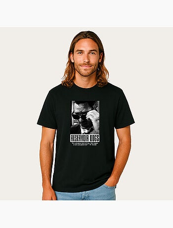 T-shirt Man - RESERVOIR DOGS MR BLONDE 'LITTLE DOGGIE' QUOTE