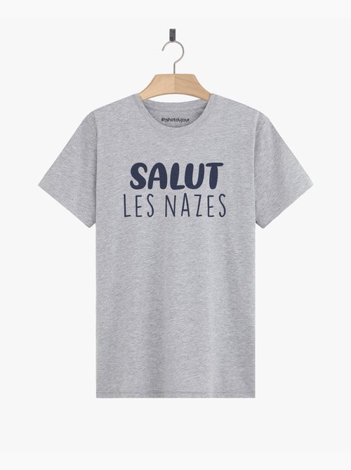 T-shirt Man - SALUT LES NAZES - Kiabi T-shirt Man - SALUT LES NAZES - Kiabi