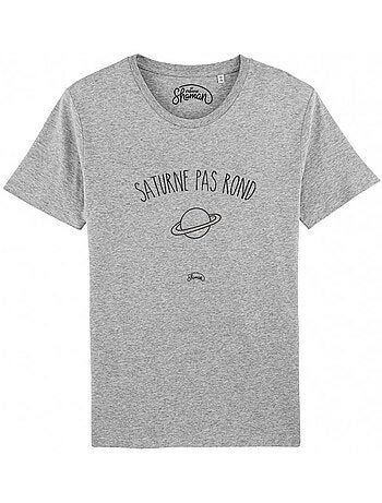 T-shirt Man - SATURNE PAS ROND