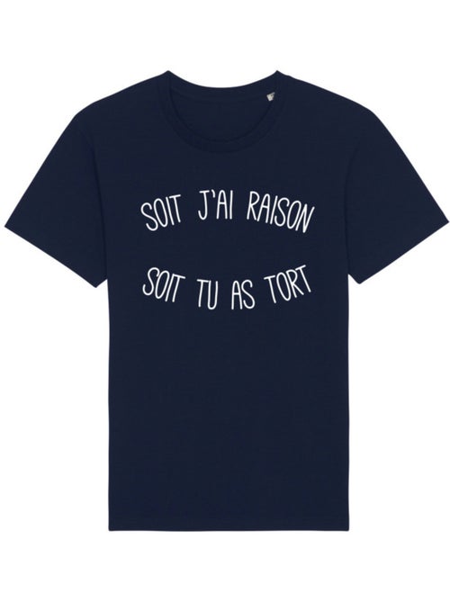 T-shirt Man - SOIT J'AI RAISON SOIT TU AS TORT - Kiabi T-shirt Man - SOIT J'AI RAISON SOIT TU AS TORT - Kiabi
