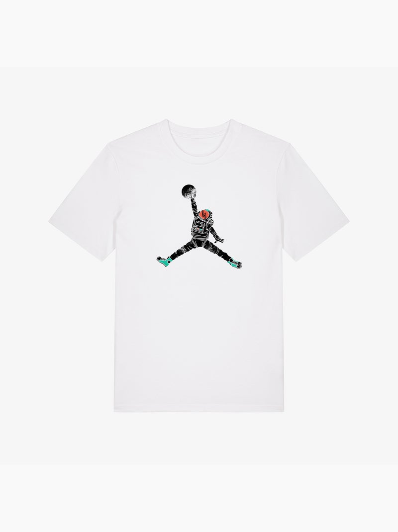 T-shirt Man - SPACE DUNK Wit - Kiabi