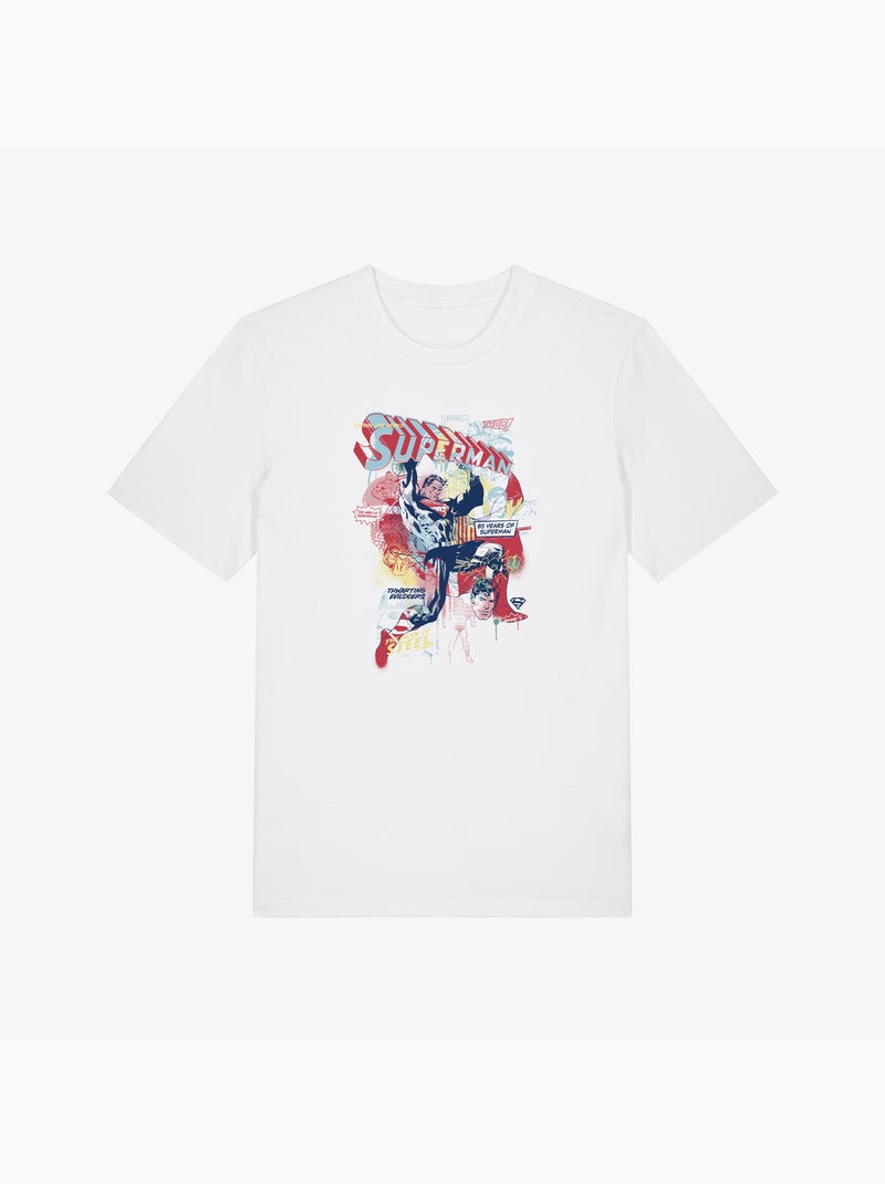 T-shirt Man - SUPERMAN 2 Wit - Kiabi