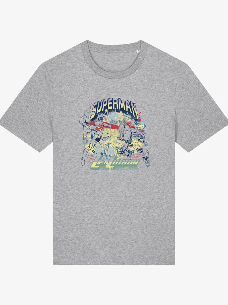 T-shirt Man - SUPERMAN LEX LUTHOR Gemêleerd grijs - Kiabi