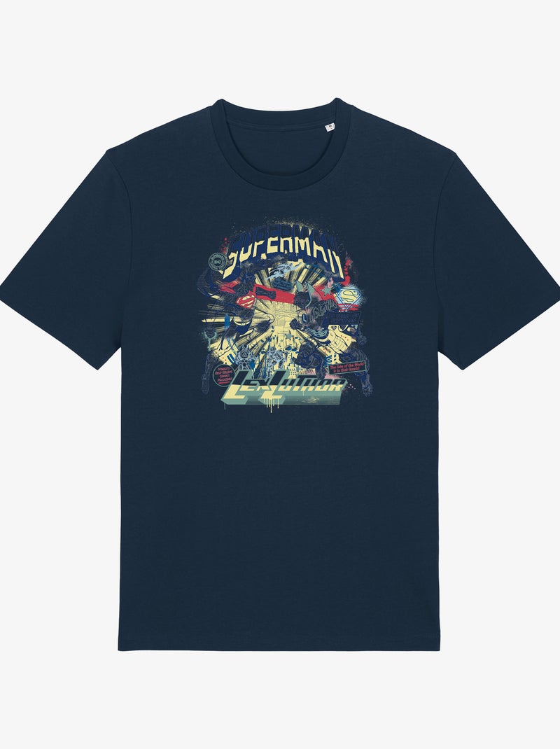 T-shirt Man - SUPERMAN LEX LUTHOR Marineblauw - Kiabi