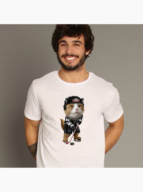 T-shirt Man - TEAM HOCKEY CAT - Kiabi T-shirt Man - TEAM HOCKEY CAT - Kiabi