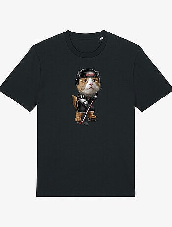 T-shirt Man - TEAM HOCKEY CAT